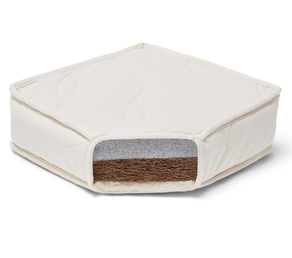Twist Natural Cot Mattress by The Little Green Sheep Pottery Barn Kids UK